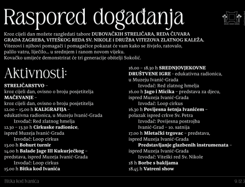 BITKA KOD IVANIĆA – PROGRAM